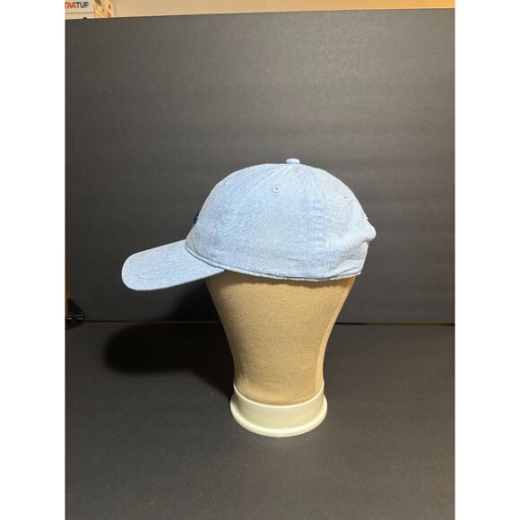 TaylorMade Light Blue Strapback Golf Cap – Classic TaylorMade Logo – Adjustable - Picture 2 of 5